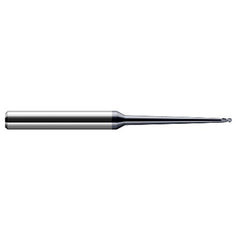5/64″ Dia. × 1/4″ Shank × 0.118″ DOC × 4″ OAL, Carbide AlTiN, 2 Flute, Ballnose End Mill