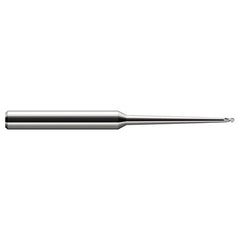5/16″ Dia. × 1/2″ Shank × 15/32″ DOC × 4″ OAL, Carbide Uncoated, 2 Flute, Ballnose End Mill