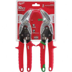 Milwaukee Tool - Snip & Shear Sets Type: Aviation Snip Set Pattern: Left; Right - Americas Industrial Supply