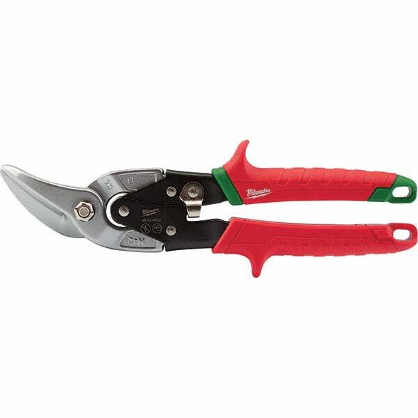 Milwaukee Tool - Snips Snip Type: Aviation Snip Cut Direction: Right - Americas Industrial Supply