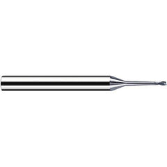 Fraisa - 0.8mm Diam 2 Flute Solid Carbide 0.1mm Corner Radius End Mill - Americas Industrial Supply