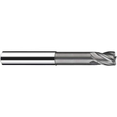 Fraisa - 10mm Diam 4 Flute Solid Carbide 1mm Corner Radius End Mill - Americas Industrial Supply