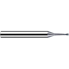 Fraisa - 2.5mm Diam 2 Flute Solid Carbide 0.2mm Corner Radius End Mill - Americas Industrial Supply