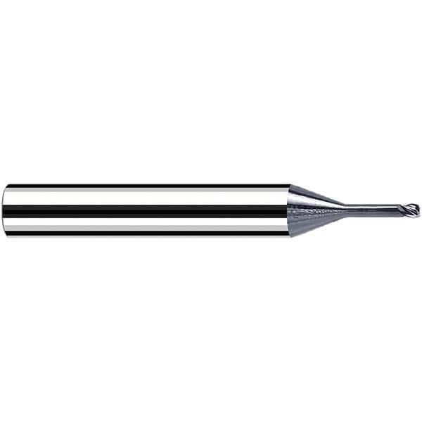 Fraisa - 1.2mm Diam 4 Flute Solid Carbide 0.2mm Corner Radius End Mill - Americas Industrial Supply