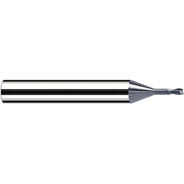 Fraisa - 0.4mm Diam 2 Flute Solid Carbide 0.05mm Corner Radius End Mill - Americas Industrial Supply