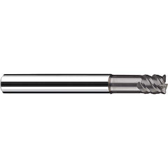 Fraisa - 3/8" Diam 6 Flute Solid Carbide 0.01" Corner Radius End Mill - Americas Industrial Supply