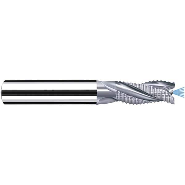 Fraisa - 8mm Diam, 18mm LOC, 3 Flute Solid Carbide Roughing Square End Mill - Americas Industrial Supply