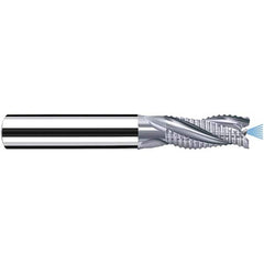 Fraisa - 8mm Diam, 18mm LOC, 3 Flute Solid Carbide Roughing Square End Mill - Americas Industrial Supply