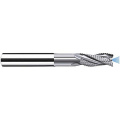 Fraisa - 8mm Diam, 18mm LOC, 3 Flute Solid Carbide Roughing Square End Mill - Americas Industrial Supply