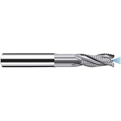 Fraisa - 8mm Diam, 18mm LOC, 3 Flute Solid Carbide Roughing Square End Mill - Americas Industrial Supply