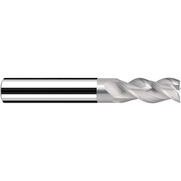 Fraisa - 5/16" Diam 3 Flute Solid Carbide 0.02" Corner Radius End Mill - Americas Industrial Supply