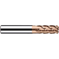 Fraisa - 1/2" Diam 4 Flute Solid Carbide 0.03" Corner Radius End Mill - Americas Industrial Supply