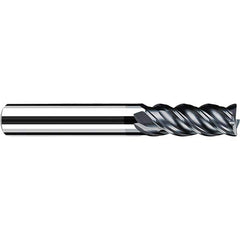 Fraisa - 1" Diam 4 Flute Solid Carbide 0.12" Corner Radius End Mill - Americas Industrial Supply