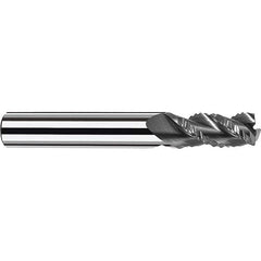 Fraisa - 5/8" Diam, 1-1/4" LOC, 3 Flute Solid Carbide Roughing Square End Mill - Americas Industrial Supply