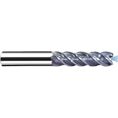 Fraisa - 1/2" Diam 4 Flute Solid Carbide 0.008" Corner Radius End Mill - Americas Industrial Supply