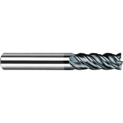 Fraisa - 1/8" Diam 4 Flute Solid Carbide 0.01" Corner Radius End Mill - Americas Industrial Supply