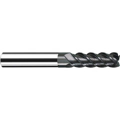 Fraisa - 1/8, 3/4" LOC, 1/8" Shank Diam, 3" OAL, 4 Flute Solid Carbide Square End Mill - Americas Industrial Supply