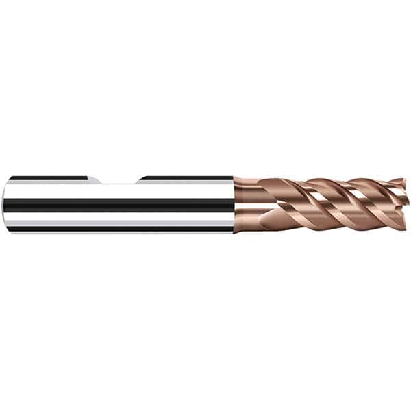 Fraisa - 20mm Diam 4 Flute Solid Carbide 0.2mm Corner Radius End Mill - Americas Industrial Supply