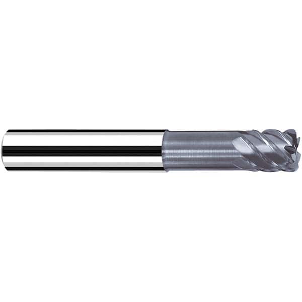 Fraisa - 10mm Diam 6 Flute Solid Carbide 1mm Corner Radius End Mill - Exact Industrial Supply