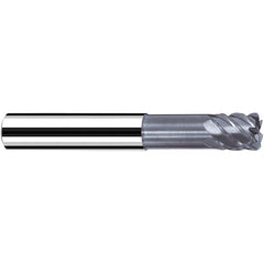 Fraisa - 10mm Diam 6 Flute Solid Carbide 1mm Corner Radius End Mill - Exact Industrial Supply