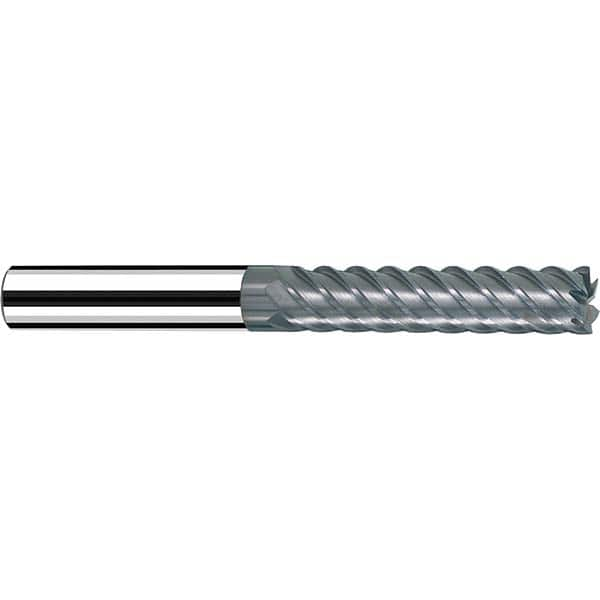 Fraisa - 3/4, 3-1/2" LOC, 3/4" Shank Diam, 6" OAL, 10 Flute Solid Carbide Square End Mill - Americas Industrial Supply