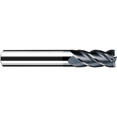 Fraisa - 1/4, 1/2" LOC, 1/4" Shank Diam, 2-1/4" OAL, 4 Flute Solid Carbide Square End Mill - Americas Industrial Supply