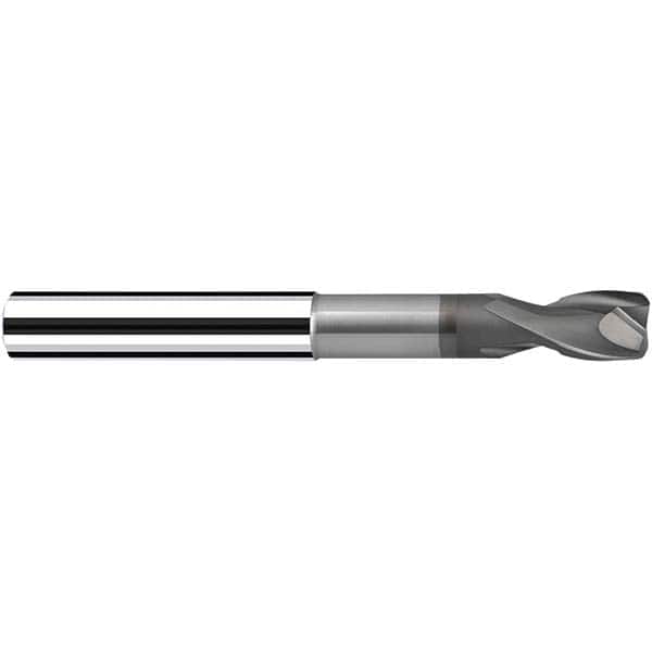 Fraisa - 8mm Diam 2 Flute Solid Carbide 0.5mm Corner Radius End Mill - Americas Industrial Supply