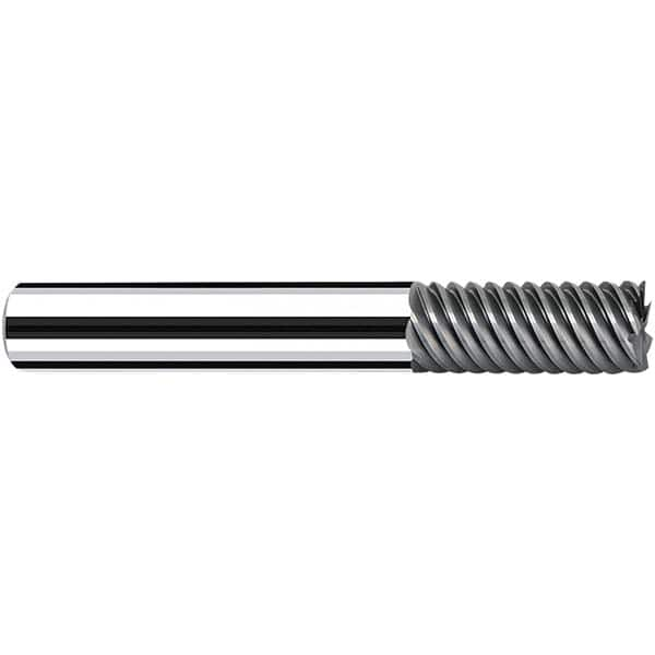 Fraisa - 5mm, 13mm LOC, 57mm OAL, 5 Flute Solid Carbide Square End Mill - Americas Industrial Supply