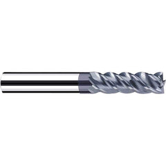 Fraisa - 1/4, 3/4" LOC, 1/4" Shank Diam, 2-1/2" OAL, 4 Flute Solid Carbide Square End Mill - Americas Industrial Supply