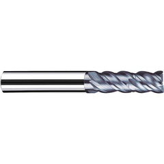 Fraisa - 1/2, 1-1/4" LOC, 1/2" Shank Diam, 3-1/4" OAL, 4 Flute Solid Carbide Square End Mill - Americas Industrial Supply