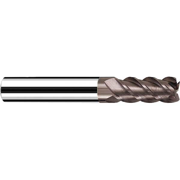 Fraisa - 5/8, 1-1/4" LOC, 5/8" Shank Diam, 3-1/2" OAL, 4 Flute Solid Carbide Square End Mill - Americas Industrial Supply