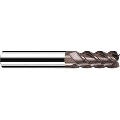 Fraisa - 5/8, 1-1/2" LOC, 5/8" Shank Diam, 4" OAL, 4 Flute Solid Carbide Square End Mill - Americas Industrial Supply