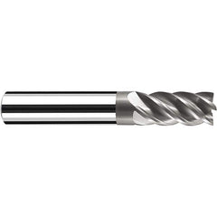 Fraisa - 5/8, 1-1/4" LOC, 5/8" Shank Diam, 3-1/2" OAL, 5 Flute Solid Carbide Square End Mill - Americas Industrial Supply