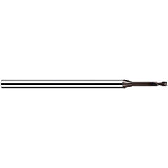 Fraisa - 3mm Diam 2 Flute Solid Carbide 0.2mm Corner Radius End Mill - Americas Industrial Supply