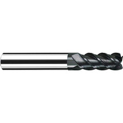 Fraisa - 3/8, 1" LOC, 3/8" Shank Diam, 3" OAL, 4 Flute Solid Carbide Square End Mill - Americas Industrial Supply