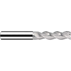 Fraisa - 5/8, 1-7/8" LOC, 5/8" Shank Diam, 5" OAL, 3 Flute Solid Carbide Square End Mill - Americas Industrial Supply