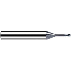 Fraisa - 2.5mm, 2.5mm LOC, 61mm OAL, 2 Flute Solid Carbide Square End Mill - Americas Industrial Supply