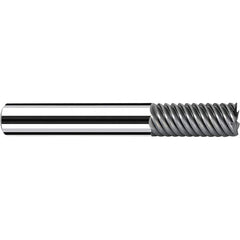 Fraisa - 3/8, 7/8" LOC, 3/8" Shank Diam, 2-1/2" OAL, 7 Flute Solid Carbide Square End Mill - Americas Industrial Supply