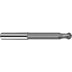 Fraisa - 8mm Diam, 9mm LOC, 2 Flute Solid Carbide Ball End Mill - Americas Industrial Supply