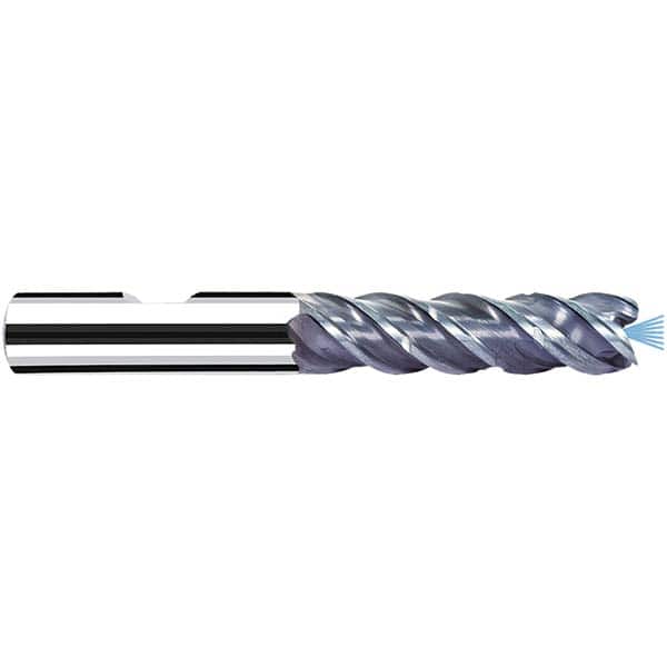 Fraisa - 10mm Diam 4 Flute Solid Carbide 0.2mm Corner Radius End Mill - Americas Industrial Supply