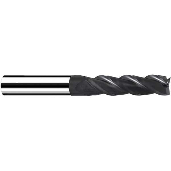 Fraisa - 8mm Diam 3 Flute Solid Carbide 0.5mm Corner Radius End Mill - Americas Industrial Supply