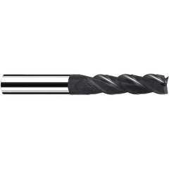 Fraisa - 8mm Diam 3 Flute Solid Carbide 0.5mm Corner Radius End Mill - Americas Industrial Supply