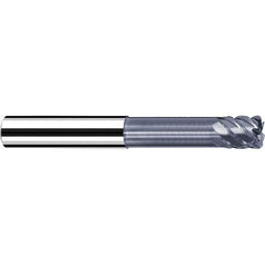 Fraisa - 3/8" Diam 6 Flute Solid Carbide 0.02" Corner Radius End Mill - Americas Industrial Supply