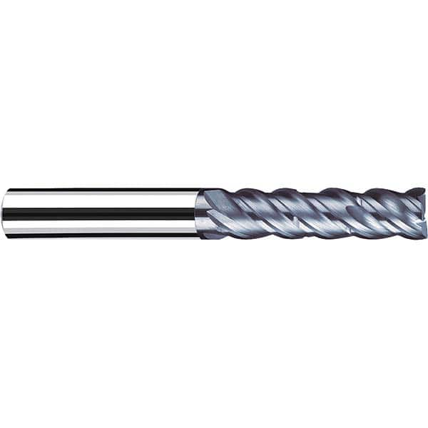 Fraisa - 3/8, 1-1/8" LOC, 3/8" Shank Diam, 3" OAL, 4 Flute Solid Carbide Square End Mill - Americas Industrial Supply