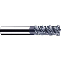 Fraisa - 3/16, 3/8" LOC, 1/4" Shank Diam, 2" OAL, 4 Flute Solid Carbide Square End Mill - Americas Industrial Supply