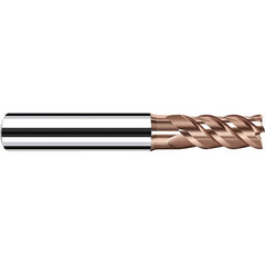 Fraisa - 1/2" Diam 4 Flute Solid Carbide 0.008" Corner Radius End Mill - Americas Industrial Supply