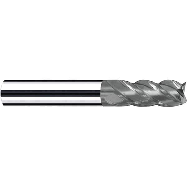 Fraisa - 1/2, 1-1/4" LOC, 1/2" Shank Diam, 3-1/2" OAL, 4 Flute Solid Carbide Square End Mill - Americas Industrial Supply