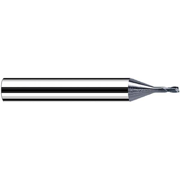 Fraisa - 2mm, 6mm LOC, 57mm OAL, 2 Flute Solid Carbide Square End Mill - Americas Industrial Supply