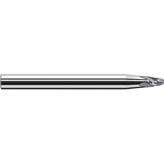Fraisa - 10mm LOC 4 Flute Solid Carbide Circle Segment Taper Form End Mill - Americas Industrial Supply