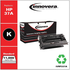 innovera - Remanufactured Black Toner Cartridge, Replacement for HP 37A (CF237A), 11,000 Page-Yield - Exact Industrial Supply